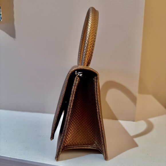 Farnell Paris Bronze Mini Shoulder Bag - Picture 6 of 15